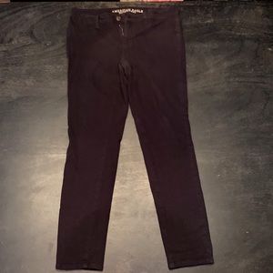 American Eagle Super Stretch Black Jeans